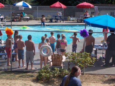 Fun at the pool